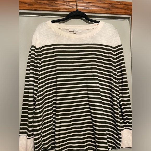 Loft Striped Sweater - Picture 1 of 2
